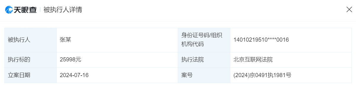 张纪中,被强制执行!
